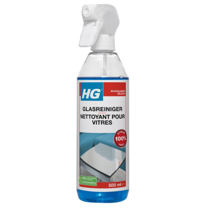 HG, glas- en spiegelreiniger, 500ml, 142050103 (1 stuk) - 0