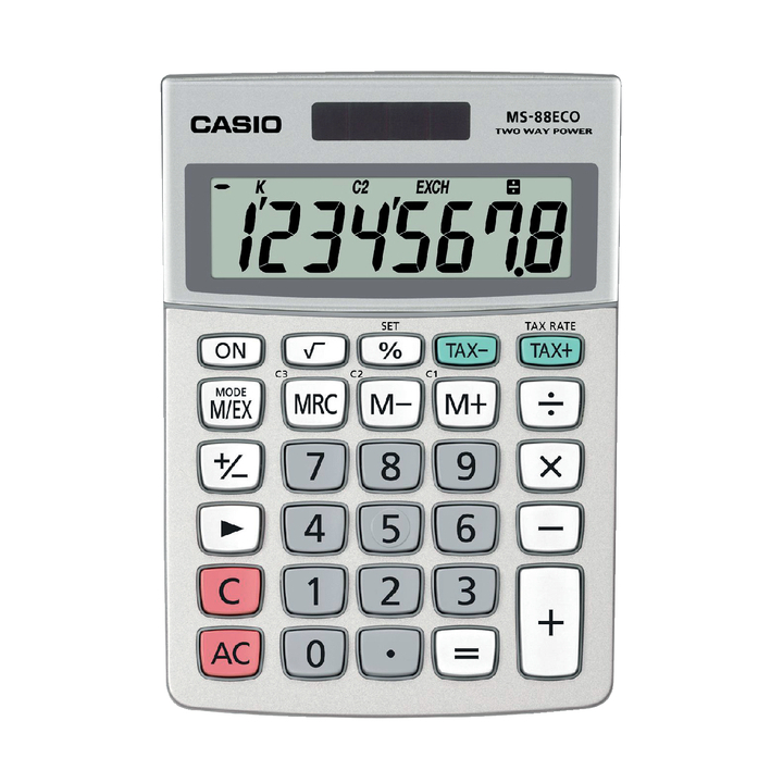 Casio, rekenmachine, MS-88ECO - 0