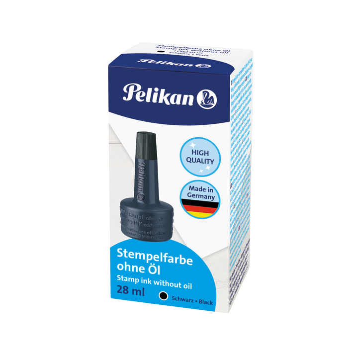Stempelinkt Peilkan, flacon 28ml, zwart - 0