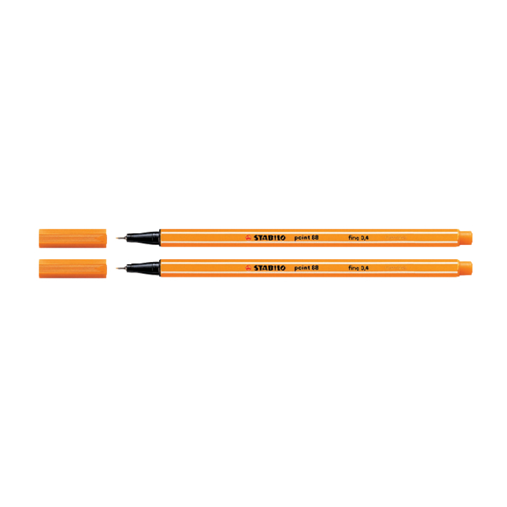 Fineliner stabilo point 88 donkergeel - 0