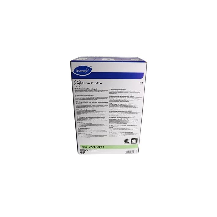 Suma Ultra Pur-Eco L2, machinaal vaatwasmiddel, 10 liter (1 stuk) - 0