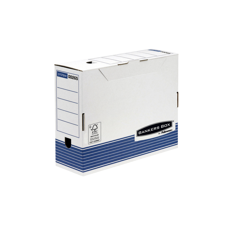 Archiefdoos r-kive prima standaard 100mm transf bl(0026501) - 0