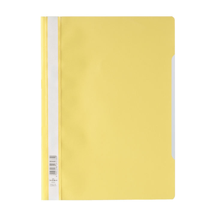 Snelhechter durable 2573 a4 pp geel - 0
