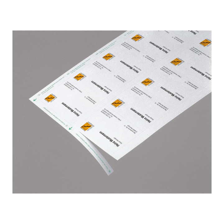 Visitekaartjes sigel 3c 180gr wit(si-dp830) - 3