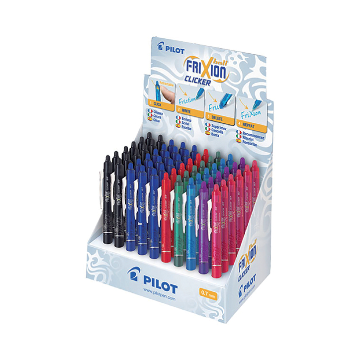 Rollerpen pilot frixion clicker m assorti(4902505417641) - 0