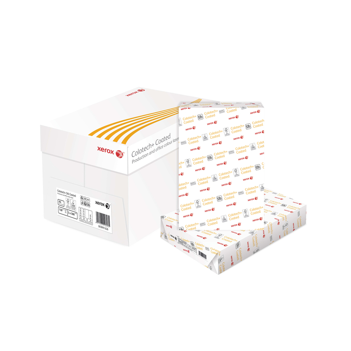 Laserpapier xerox colotech+ silk a4 170gr wit(003r91634) - 3