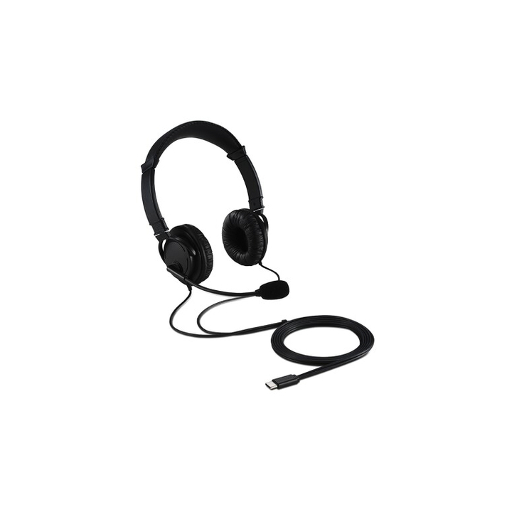 Hoofdtelefoon kensington usb-c hi-fi mic zwart(k97457ww) - 1