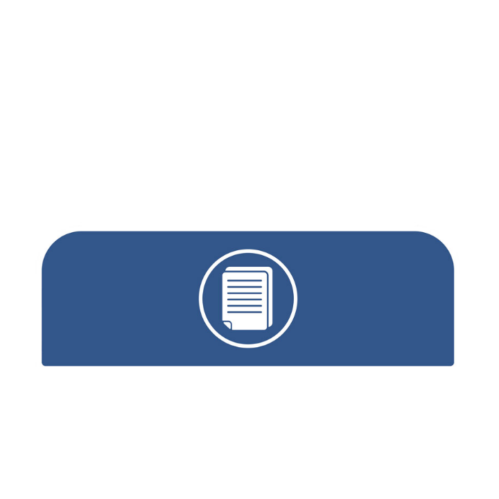 Communicatiepaneel voor Rubbermaid Configure 87 liter, blauw, VB 501449 | papier - 0