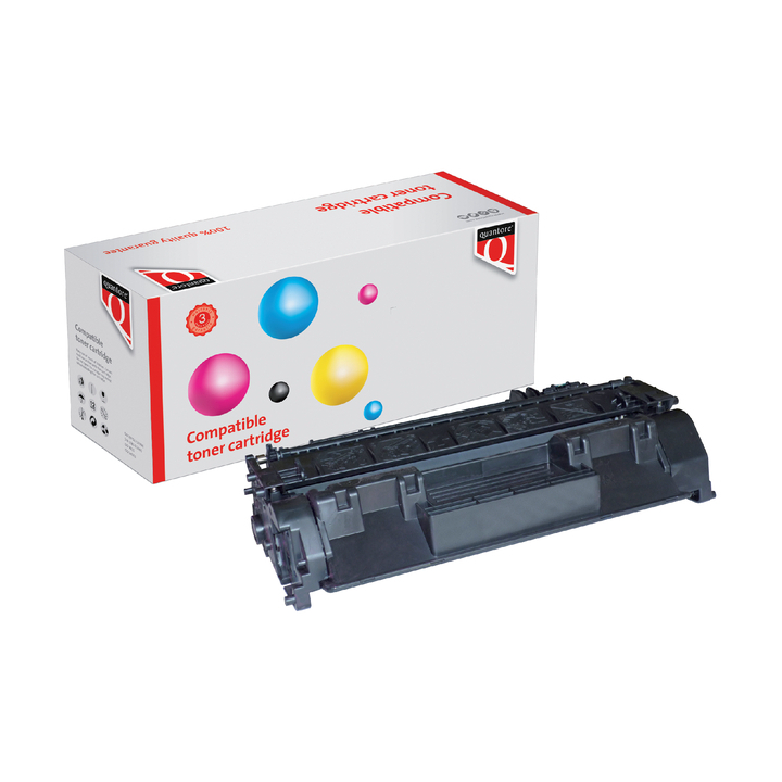 Tonercartridge Quantore alternatief tbv hp cf280a 2.7k(pro2264) - 0