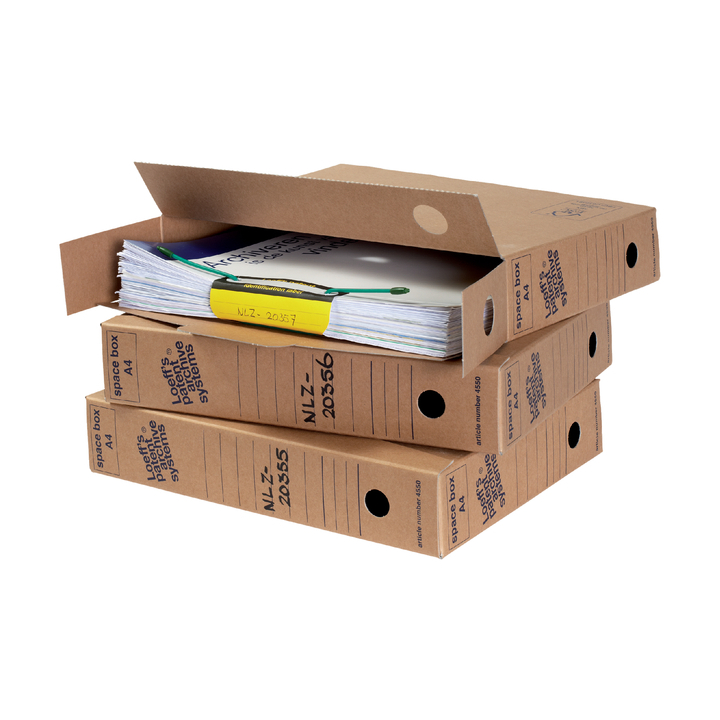 Archiefdoos loeff 4550 a4 320x240x60mm - 0