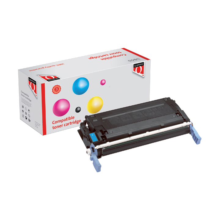 Toner Quantore alternatief tbv hp c9721a blauw 23ml - 0