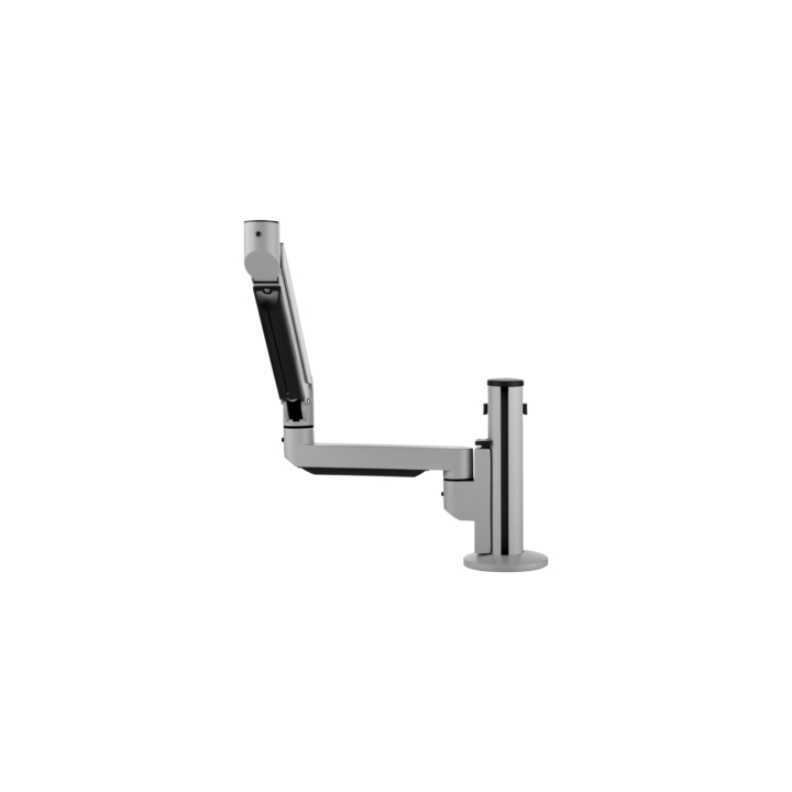 Filex, Galaxy monitorarm met gasveer, topdown klem, zilver - 1
