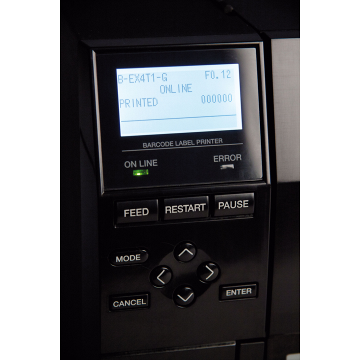 Toshiba, industrial labelprinter, B-EX4T1, 203dpi, near edge - 2