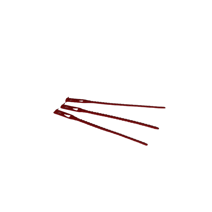 Rattenstaart Rood 14Cm, zak 1000 stuks - 0
