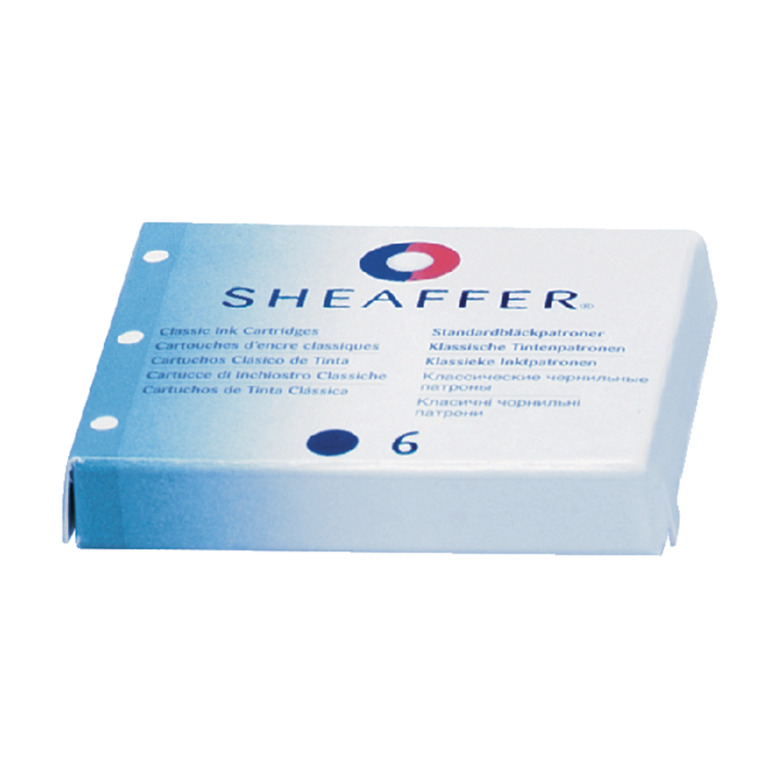 Inktpatroon sheaffer classic zwart - 0