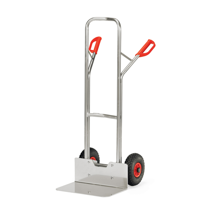 Aluminium steekwagen, 300x480mm Draagverm. 200kg - 0