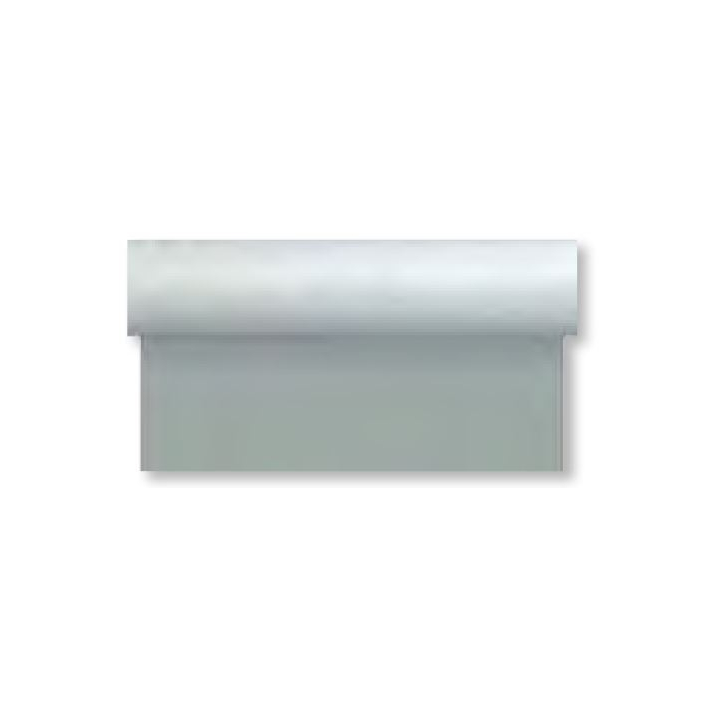 Duni Dunisilk®, tête-à-tête, 0.4x24 meter, Zilver, 159061 (4 stuks) | OP=OP AANBIEDING - 0
