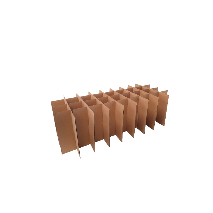 Vakverdeling 9x4 voor 36 bierflessen, 700x307mm, B-golf - 0