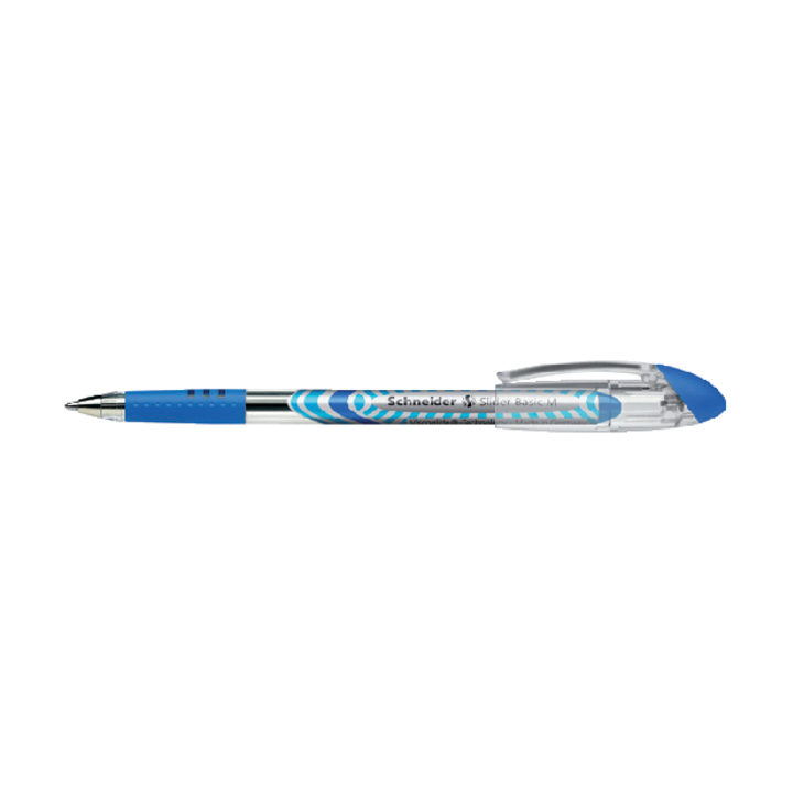 Balpen schneider slider m 1mm blauw - 0