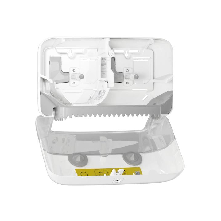 Tork OptiServe | Mid-Size Toiletpapier Dispenser | Hulsloos | T7 | Wit | 558040 - 1