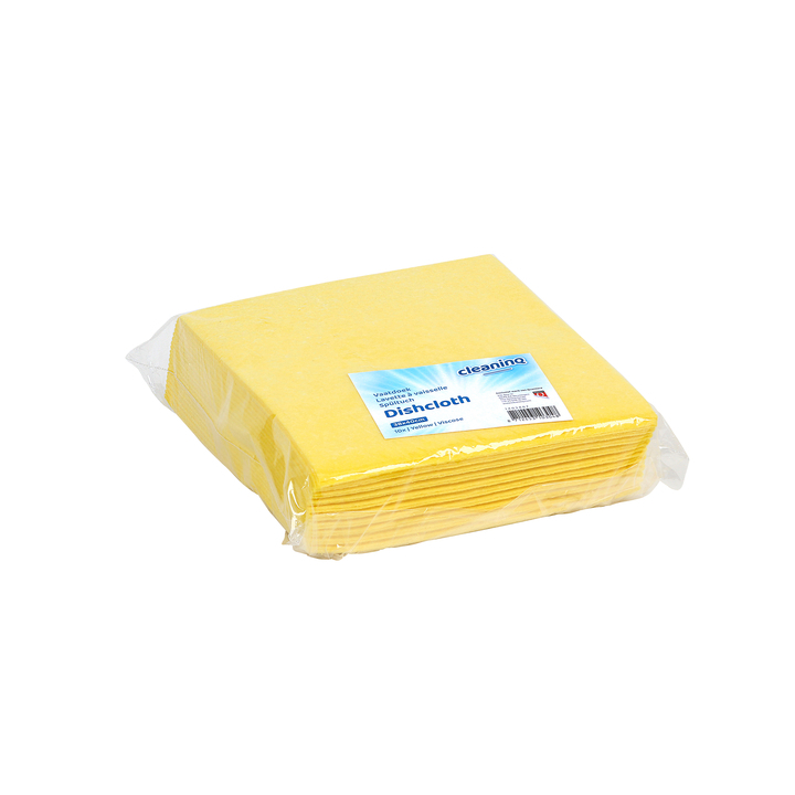 Cleaninq, non-woven werkdoek, 38x40cm, geel, 102099 (10 stuks) - 0