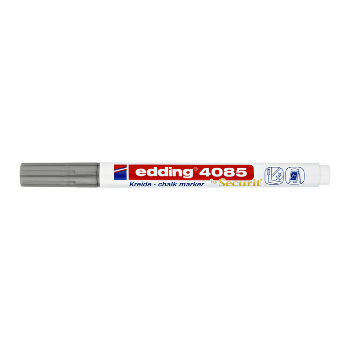 Krijtstift edding 4085 rond 1-2mm zilver(6664054) - 0