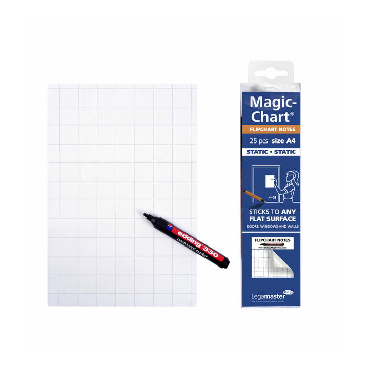 Legamaster Magic-Chart, notes, 20x30cm, flipchart (25 stuks) - 0