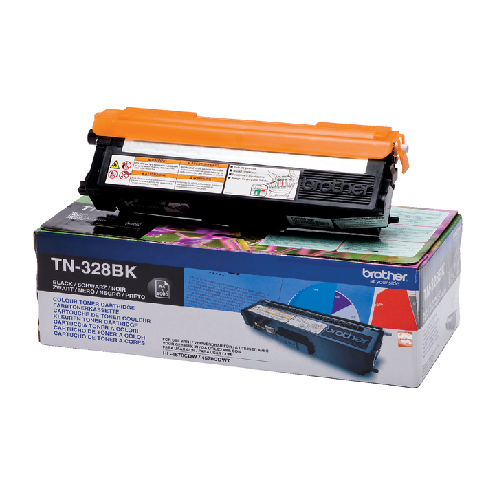 Toner brother tn-328bk 6k(tn-328bk) - 0