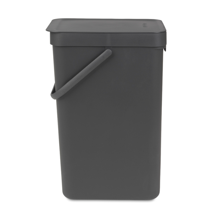 Brabantia, afvalbak sort & go, 16 liter, grijs, VB 109966 - 2
