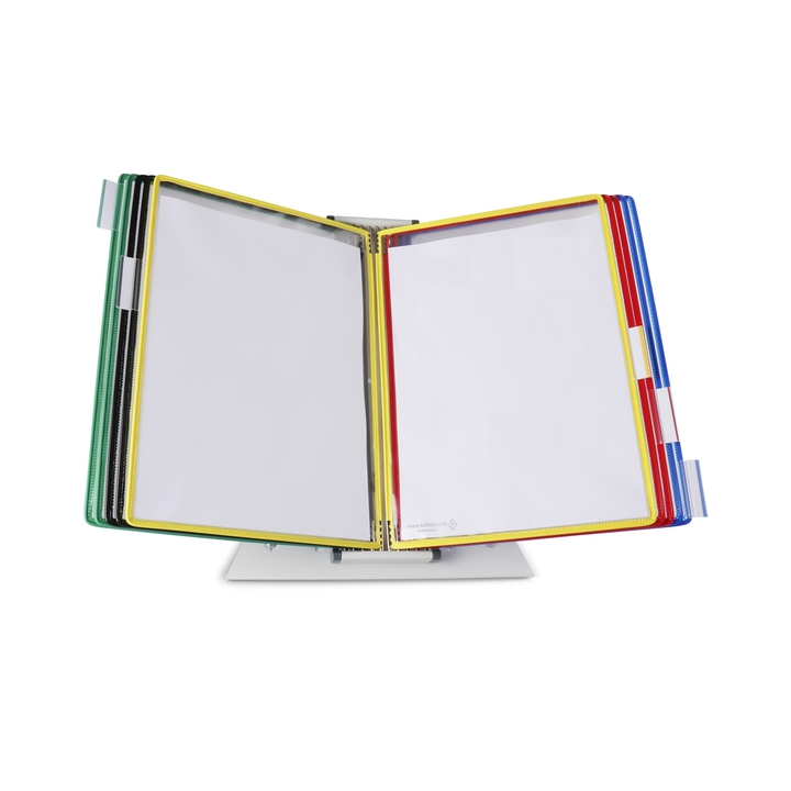 Zichtpanelensysteem bureau tarifold a4 ass 10st(434109) - 0
