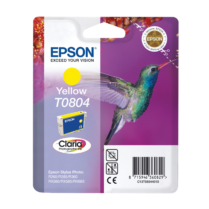 Inkcartridge epson t080440 geel - 0