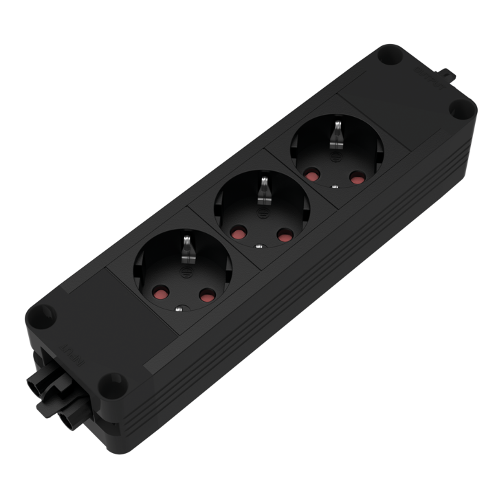 Filex, Block 2.0 - 3-voudig stekkerblok - 0
