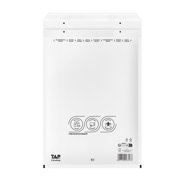 Envelop tap comebag luchtkussen nr19 100 stuks(81020800) - 0