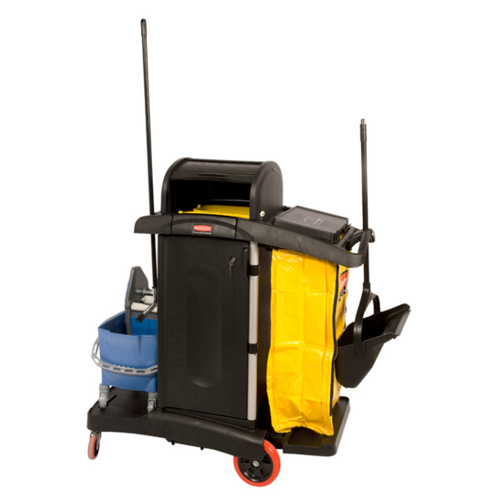 Rubbermaid, schoonmaakkar, zwart, VB 000975 - 1