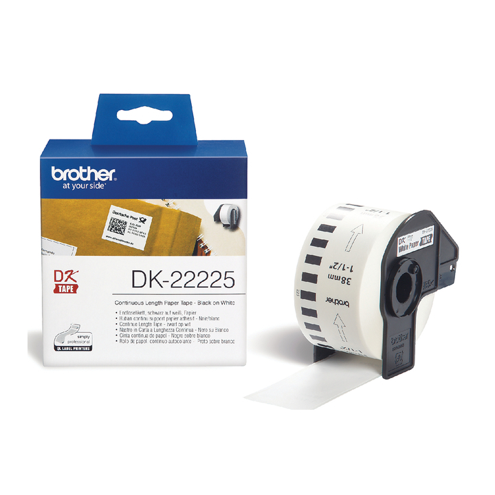 Etiket brother dk-22225 38mm thermisch(dk-22225) - 0