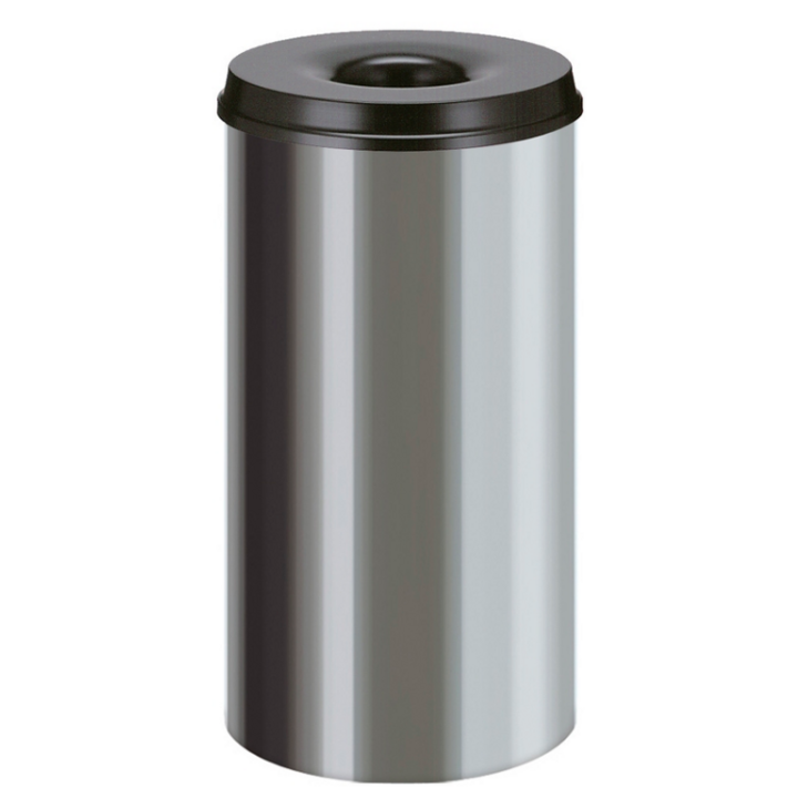 Brabantia, papierbak, vlamdovend, 50 liter, RVS, VB 105004 - 0