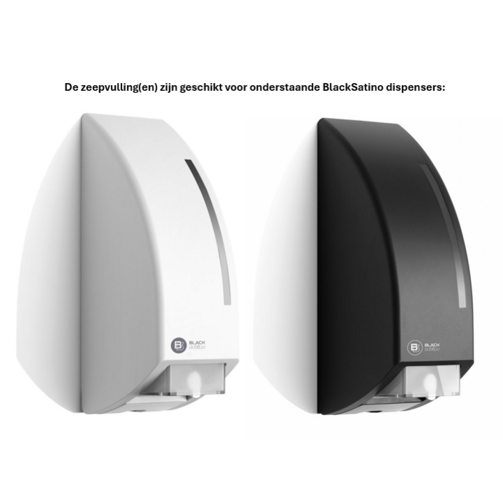 BlackSatino Free | Schuimzeep | 750ml | SF30 | Geurloos En Kleurloos | 333361 (6 stuks) - 2