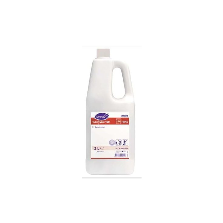 Diversey Taski Sani 100 W1b, sanitairreiniger, 2 liter (1 stuk) - 0