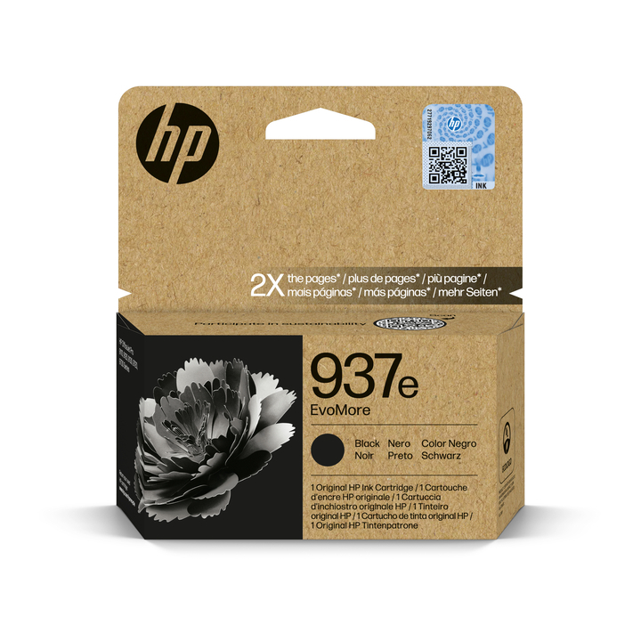 Inktcartridge hp 4s6w9ne 937e evomore zwart - 0