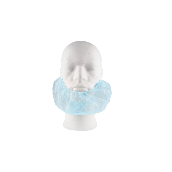 Baardmasker, classic, 11x25cm, latexvrij, blauw (2000 stuks) - 0