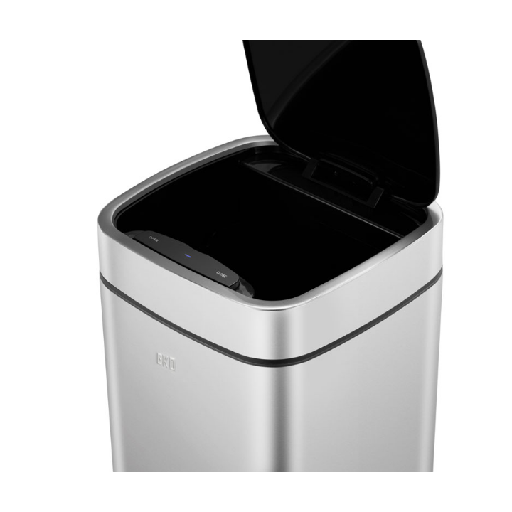 Eko Ecosmart, sensor bin, 12 liter, mat RVS, VB 928812 - 2