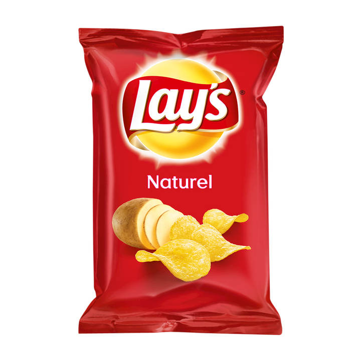 Lay's, chips, 40 gram, naturel, 37152 (1 zakje) - 0