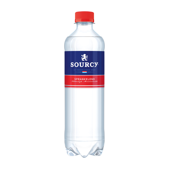 Water sourcy rood petfles 500ml(18521) - 0