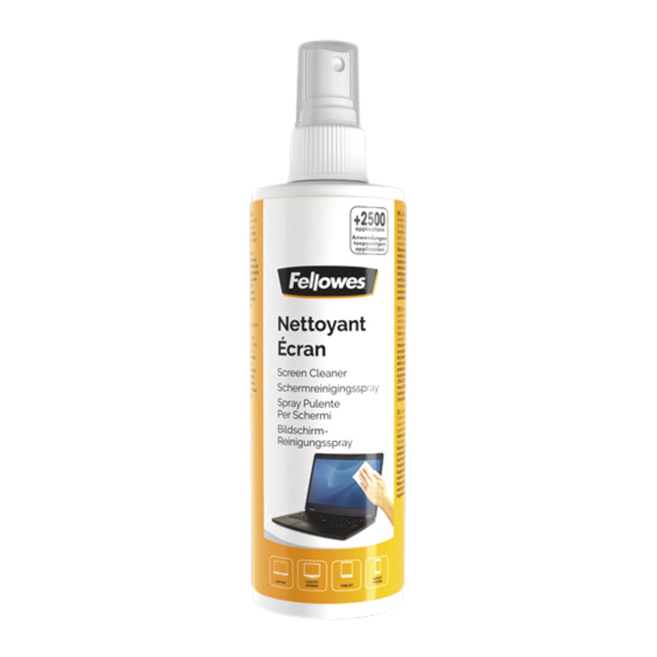 Reiniger fellowes beeldscherm spray 250ml - 0