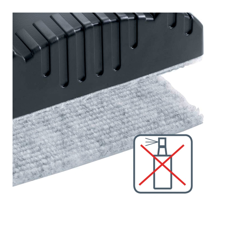 Whiteboardwisser nobo magnetisch navulbaar zwart(34533421) - 2