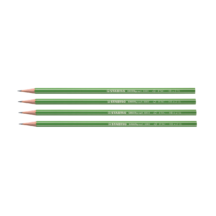 Potlood stabilo greengraph hb(6003/hb) - 0