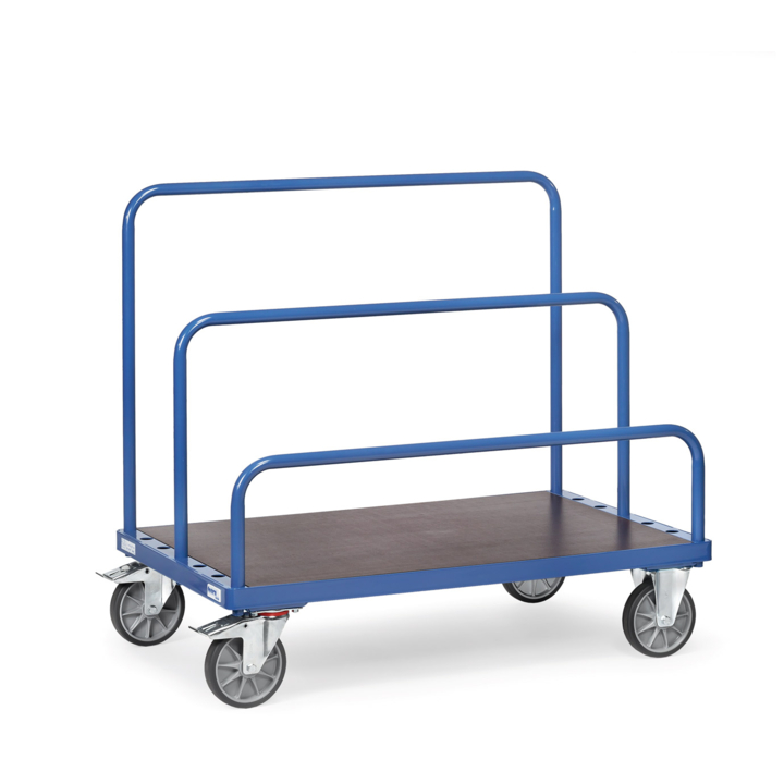 Platenwagen voor insteekbeugels, 1600x800mm Draagverm. 600kg - 0