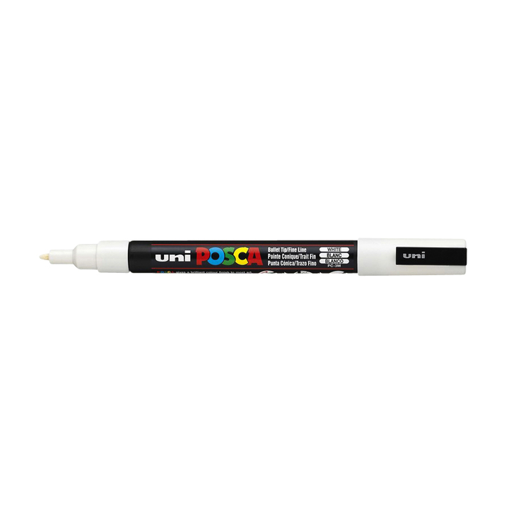 Verfstift posca pc3m f wit(pc3m bl) - 0