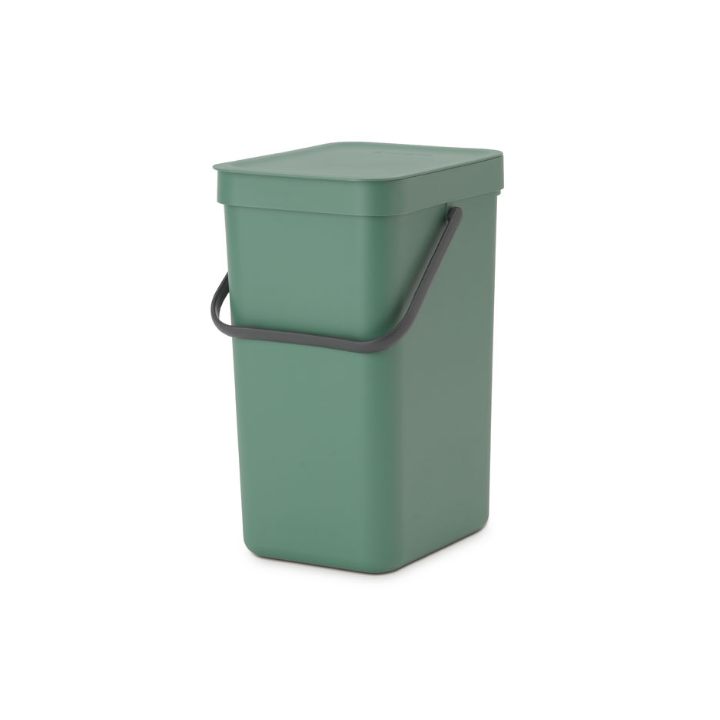Brabantia, afvalbak sort & go, 12 liter, groen, VB 2132803 - 0