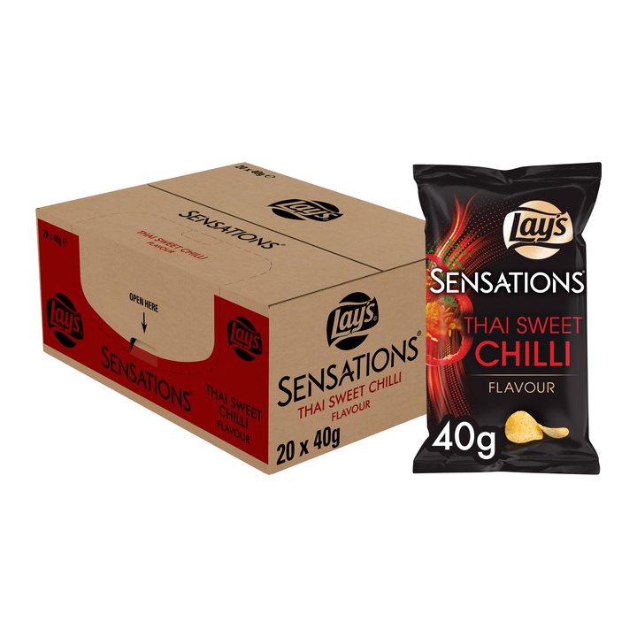 Chips lay's sensations thai sweet chilli zak 40gr(37185) - 0